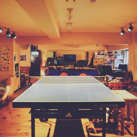 Nakame Table Tennis Lounge, Nakameguro Main Room