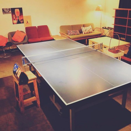 Nakame Table Tennis Lounge, Nakameguro Main Room
