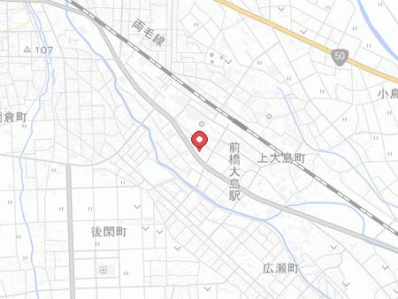 Round One Stadium Maebashiの地図