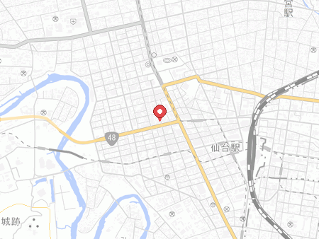 Dining Darts Bar Bee Sendaiの地図