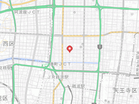 Table Tennis Bar PINPON Shinsaibashi map