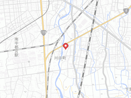 Round One Stadium Utsunomiyaの地図