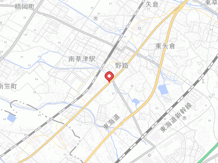 ACT Kusatsuの地図