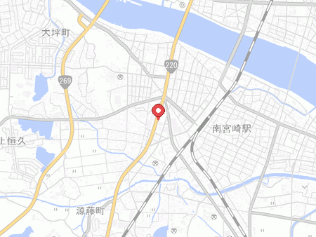 Round One Stadium Miyazaki map