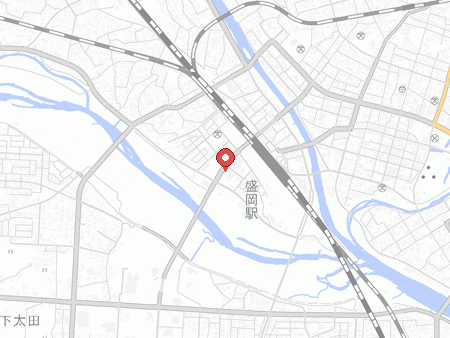 Round One Stadium Moriokaの地図