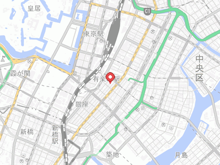 THE BAGUS PLACE Ginza map