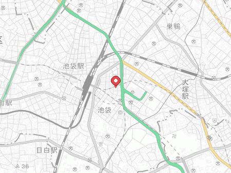 Gran Cyber Cafe Bagus Ikebukuro Sunshine 60-dori map