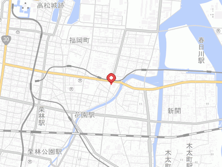 Round One Stadium Takamatsu map