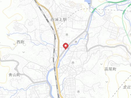 Nagasaki Lucky Bowlの地図