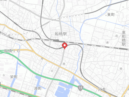 Bagus Funabashiの地図