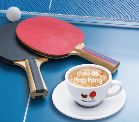Shizuoka Ping Pong Club Cafe de Ping Pong