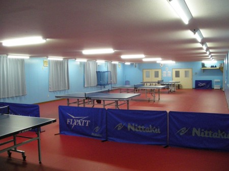 Kamiyama TTC Table Tennis Hall
