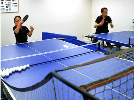 Robot Table Tennis Machine Training Center <<Robotaku Toresen>>