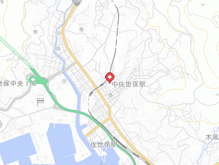 Sasebo Municipal Physical Education and Culture Hall map