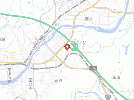 U's Bowl Tsuyama map