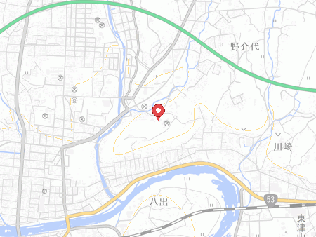 Tsuyama Higashi Gymnasium, Tsuyama, Okayama Prefecture map