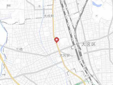 Omiya Taisei Table Tennis Club map