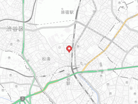 TACTIVE Shibuya map