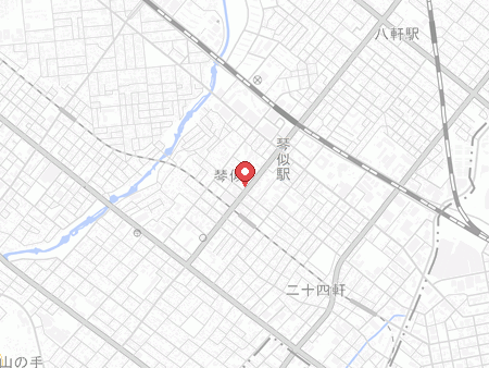 Map of Kyoei Table Tennis Hall