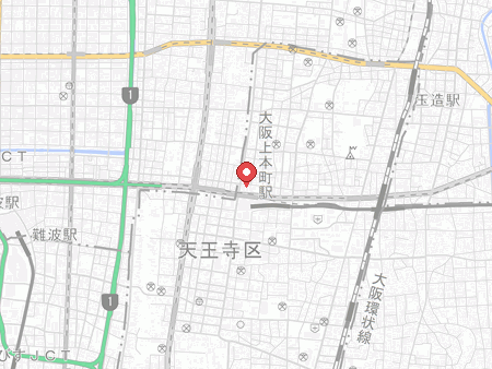 Uehommachi Table Tennis Center map