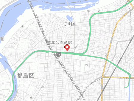Kawashima Table Tennis Hall map