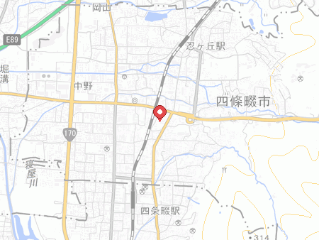 Shijonawate Municipal General Gymnasium Sun Arena 25 map