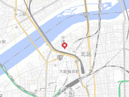 Osaka Municipal Kita Sports Center map