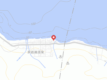 Zekkei no Yuyado Toyako Kohantei map