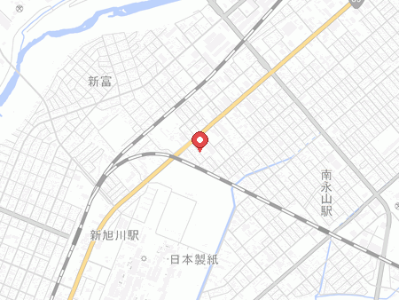 Jiyu Kukan Asahikawa Nagayama map
