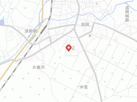 Aomori City Namioka Gymnasium map