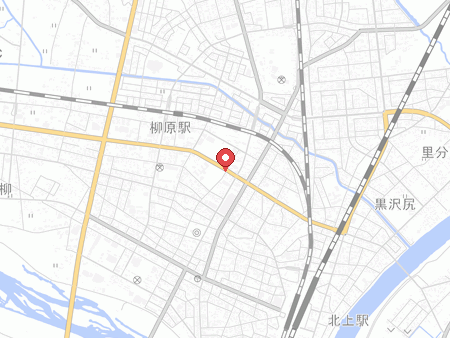 Map of Kitakami Municipal Kurosawajiri Gymnasium