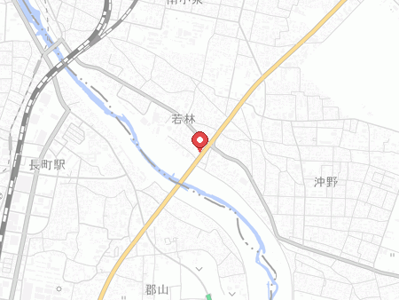Jiyu Jikan Sendai map