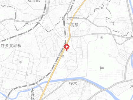 Tagajo Municipal General Gymnasium map