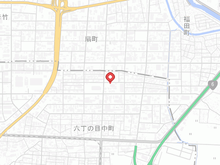 Sendai City Wakabayashi Gymnasium map