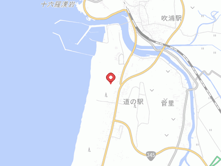 Chokai Onsen Yurari map