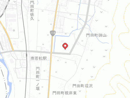 Aizu General Gymnasium map