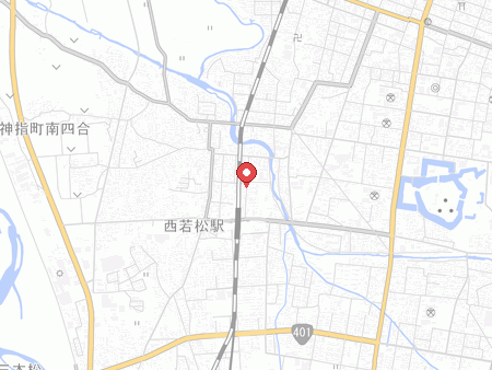 Map of Hechima Club Table Tennis Hall Onkaku