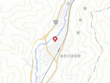 Kinugawa Hotel Mikazuki map