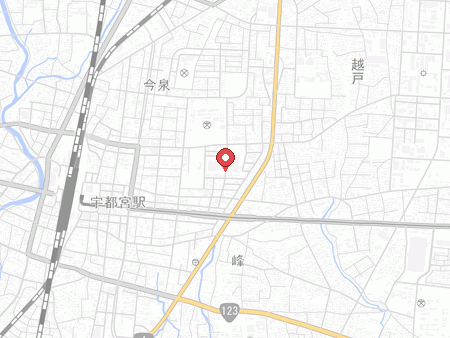 Utsunomiya City Gymnasium - Brex Arena map
