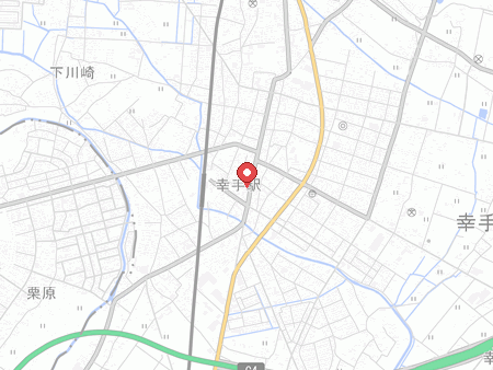 GION Private Room Machine Table Tennis Hall, Satte-Kuki map