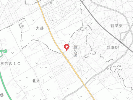 Jiyu Kukan Miyoshi Fujikubo map