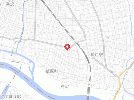 Kawaguchi Spring Lanes map