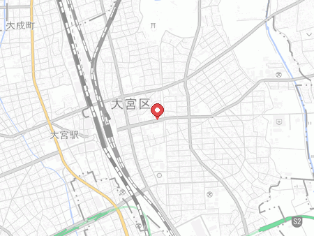 Omiya Table Tennis Hall map