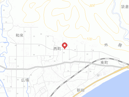Kamogawakan map