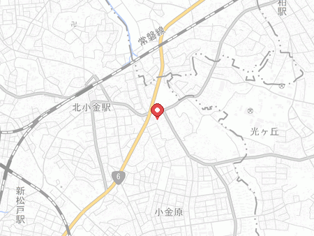Kita-Kogane Bowl map