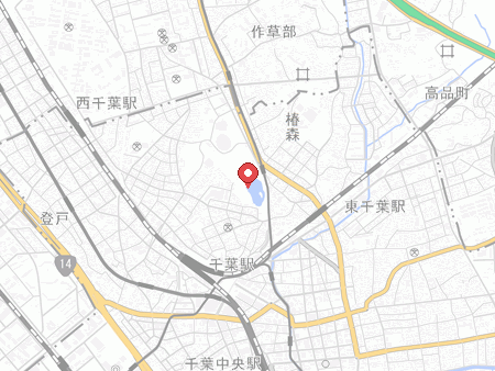Chiba Park Sports Facility map