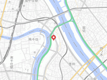 Sumida Ward General Athletic Field (Fukushi Enterprise Sumida Field) map