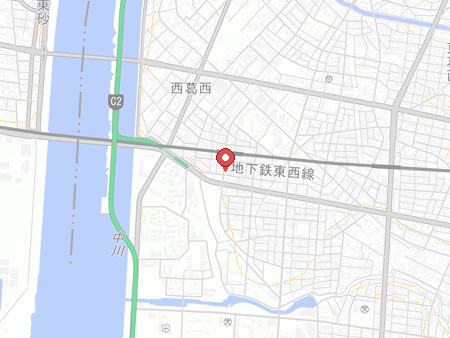 Konami Sports Tennis School Nishi-Kasai map