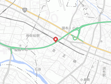 Nishi-Chofu Gymnasium map
