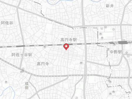 Koenji Table Tennis Bar & Art Gallery KENIAN map